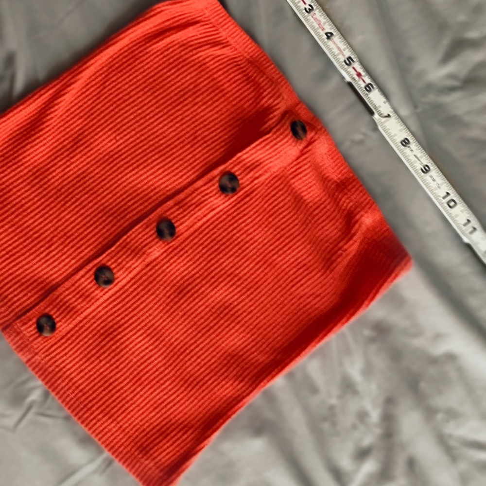Rue 21 Tube Top Orange size small